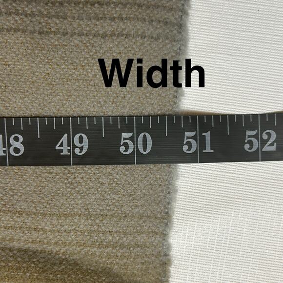 Free People Desert Dream Tan Striped Cowl Neck Poncho Southwestern Boho OS - Picture 5 of 7